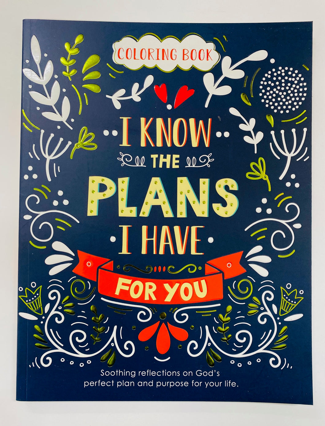 Colouring Book: I Know the Plans I Have for You.