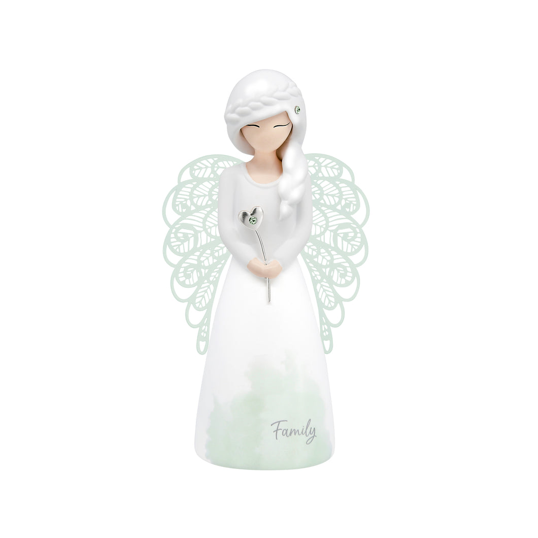 You are an Angel figuring: Family