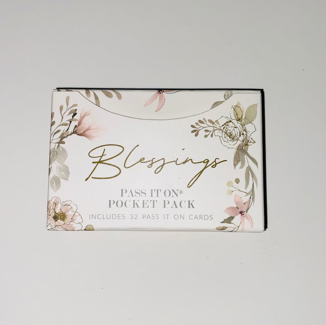 Pass it On Cards: Blessings